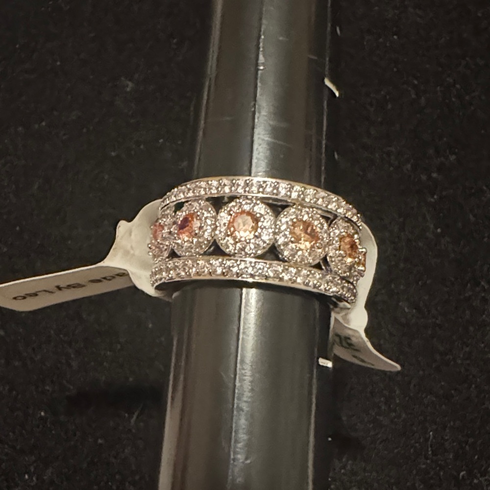 New Sparkling Bomb Party Silver Tone Ring